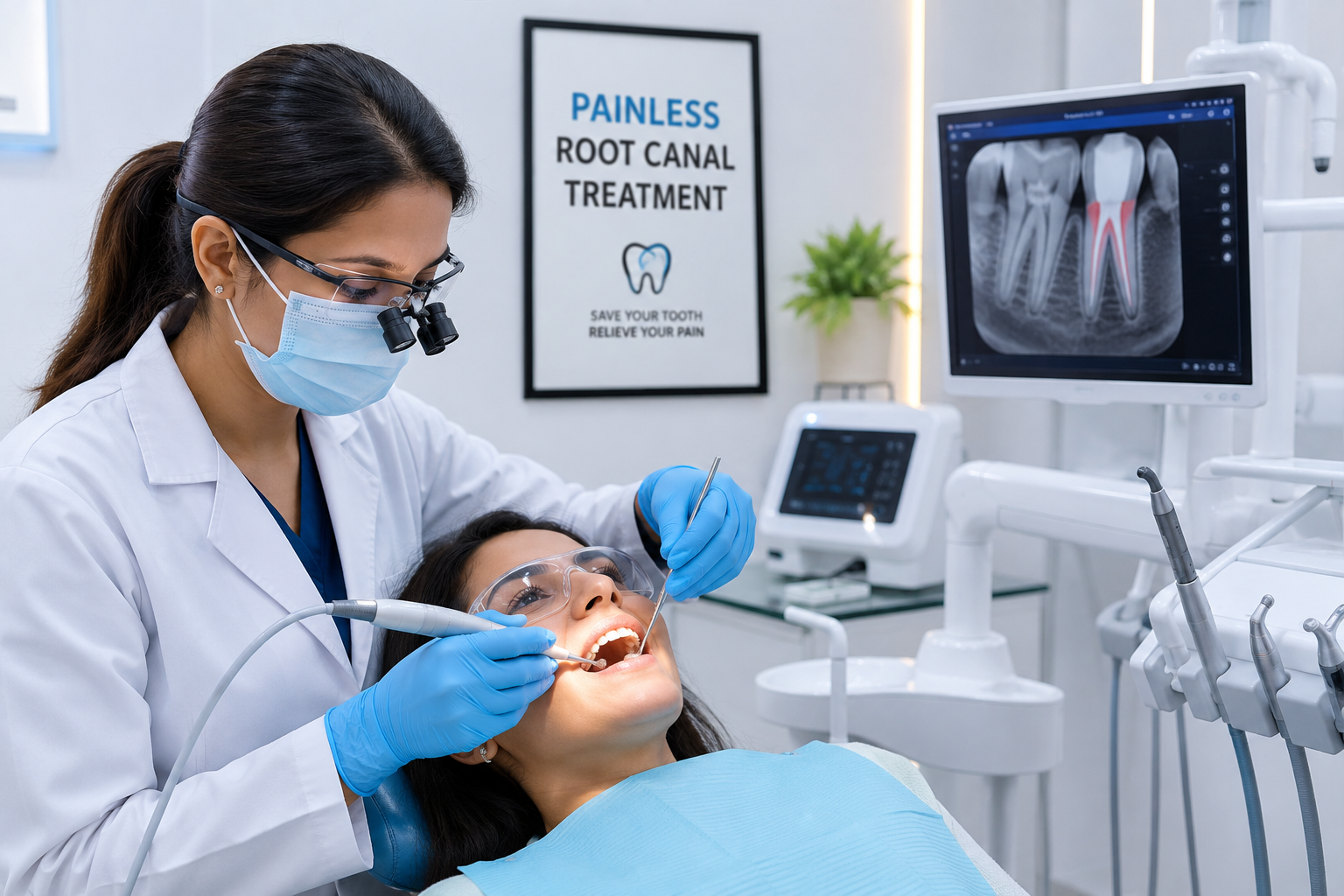 Painless Root Canal Treatment